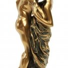 Romantic Waltz For Two In Love Cold Cast Bronze Nude 11" Statue