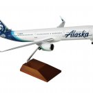 Airplane Alaska Airline Airbus A321Neo Es 17.5"  Escimo Livery Model Aircraft