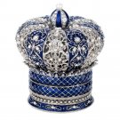 Luxury Gifts Crown Gift Jewelry Box Gold Finish EuropeanSwarovski Crystals