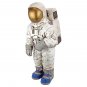 NASA Replica Space Exploration Apollo 11 Moon Astronaut and 3 Aliens Statue Set