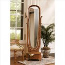 Antique Replica Victorian Style Hand Carved Mahagony 72" Dress Mirror