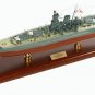 Japanese Navy  WWII Battleship Yamato Wood 30" Model Military Ship Assembled