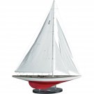 America's Cup Ranger J-Model Yacht 27.25" Built Wood Model Sailboat Assembled