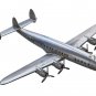 Airplane Lockheed Constellation 27.2" Aluminum Model with Stand Aircraft