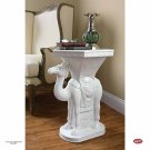 Contemporary Art Bedouin Camel  24" Sculptural Side Table