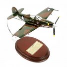 Airplane WWII USAF Bell P-39 Aircobra Fighter 10.6" Wood  Model Aircraft