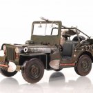 Automobile 1940 Green US ARMY Willys-Overland Jeep  Metal Model Car