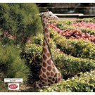Gigi Garden Seating Giraffe 43.5" Handmade Sculpture Realistic Carder Statue