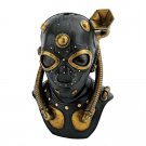 Steampunk  Apocalypse Gas Mask 10" Statue by Artist Bob Basset