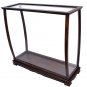 Display Case Wood Table Top Cabinet With Acrylic Glass 40" For Ships And Boat Models