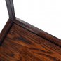 Display Case Wood Table Top Cabinet With Acrylic Glass 40" For Ships And Boat Models