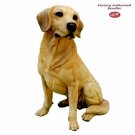Dog Golden Retriever Man's Best Friend 15.5" Handmade Garden Statue