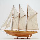 Atlantic Yacht 1905 Emperor’s Cup 36.5"  Sailboat Wood Model Ship Assembled