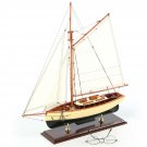 Classic 1930 Yacht 22" Built Wood Model Sailboat Assembled