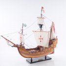 Christopher Columbus Santa Maria Tall Ship 29" Built Wood Model Boat Assembled