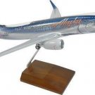 Airplane Alaska Airline Boeing 737 Salmon Thirty Large 15.50"  Model Aircraft