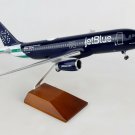 Airplane Jetblue Airbus A320-200 n Blue Finest Livery 14.65" Model Aircraft