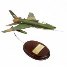 Airplane USAF F-100D Super Saber Vietnam War Era Jet 12.0" Wood Model Aircraft