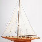 Shamrock V is the J Class Classic Sailing Yacht 39.5 " Wood Model Ship Assembled