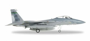 Airplane USAF F15C Eagle Jet Fighter Louisana ANG Bayou Militia Diecast Model
