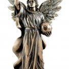 Archangel Chamuel Of Wisdom Understanding Judgment 14" Cold Cast Bronze Statue