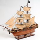 Pirates of Caribbean Tall Ship 37" Built Wooden Model Boat Assembled