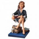 Italian Art The Businesswoman 12.34" Statue Figurine By Guillermo Forchino