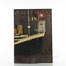 Art Realistic Titanic Front Bow During Great Voyage 3D Painting Wall Decoration