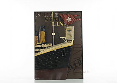 Art Realistic Titanic Front Bow During Great Voyage 3D Painting Wall Decoration