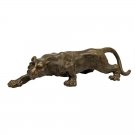 Wild Jungle Midnight Black Panther Cast Iron 16" Statue