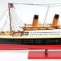 RMS Titanic Ocean Liner Cruise Ship Built 56" XLarge Wood Model Boat Assembled