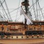 USS Constitution Old Ironsid Tall Ship 38" Wood Model Sailboat Assembled