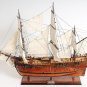 HMS Bark Endeavour James Cook's Tall Ship 38" Wood Model Sailboat Assembled