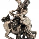 Greek  Mythology Heracles and Nessus 33" Cold Cast Bronze Statue By Giambologna