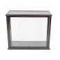 Display Case Wood Table Top Cabinet with Plexiglass 36" for Boats Tall Ships Yachts Models
