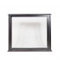 Display Case Wood Table Top Cabinet with Plexiglass 36" for Boats Tall Ships Yachts Models