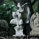 Medieval Gothic Gargoyle The Vampire 19"  Statue By Artist Sandra Lira
