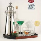 Vintage Replica Lighthouse Cocktail Shaker 1925 72oz Nickel Plated Brass