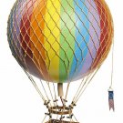 Jules Verne Royal Aero Rainbow  22" Hot Air Balloon Hanging Aviation  Decor