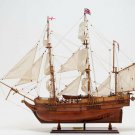 Beagle Charles Darwin Tall Ship 32" Built Wooden Model Ship Sailboat Assembled