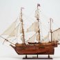 Beagle Charles Darwin Tall Ship 32" Built Wooden Model Ship Sailboat Assembled