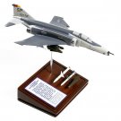 Airplane USAF Douglas F-4G Phantom Wild Weasel with Ordinance 12.50" Wood Model