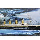 Art Nouve Titanic During Its Great Voyage IntoThe Sea 3D Painting 22" Wall Decor