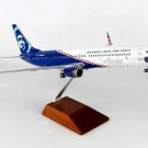 Airplane Alaska Airlines B737-900 Honoring Those Who Serve 13"  Model Aircraft