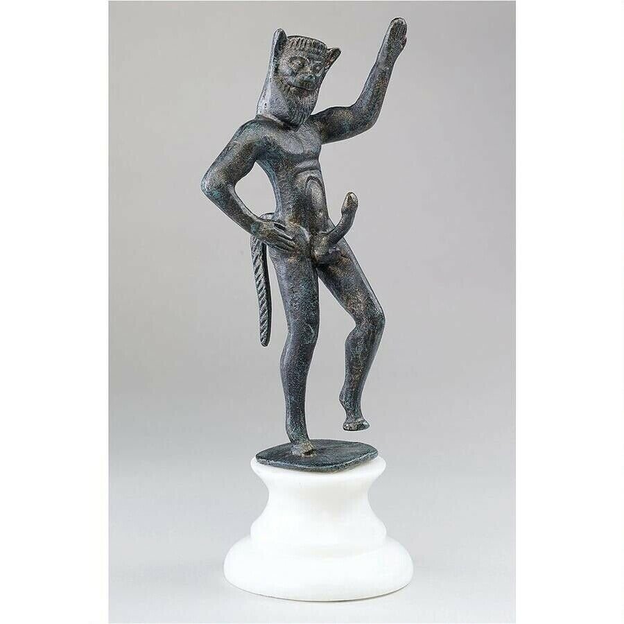 Ancient Greece Statue Of Pan God Of The Fertility And Symbol Of Male