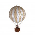 Jules Verne Hot Air Balloon White Ivory Hanging  27.5" Model Assembled