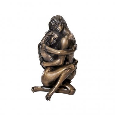 Romantic Love The Tender Caress Nude Sculpture By Artist Kaleb Martyn