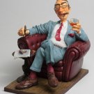 Italian Art The Boss 11.8" Statue Figurine By Artist Guillermo Forcino
