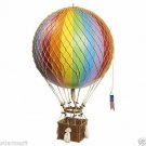 Jules Verne Hot Air Balloon Rainbow Hanging  27.5" Model Assembled
