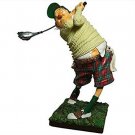 Italian Art The Golfer 15" Statue Sculpture By Guillermo Forchino